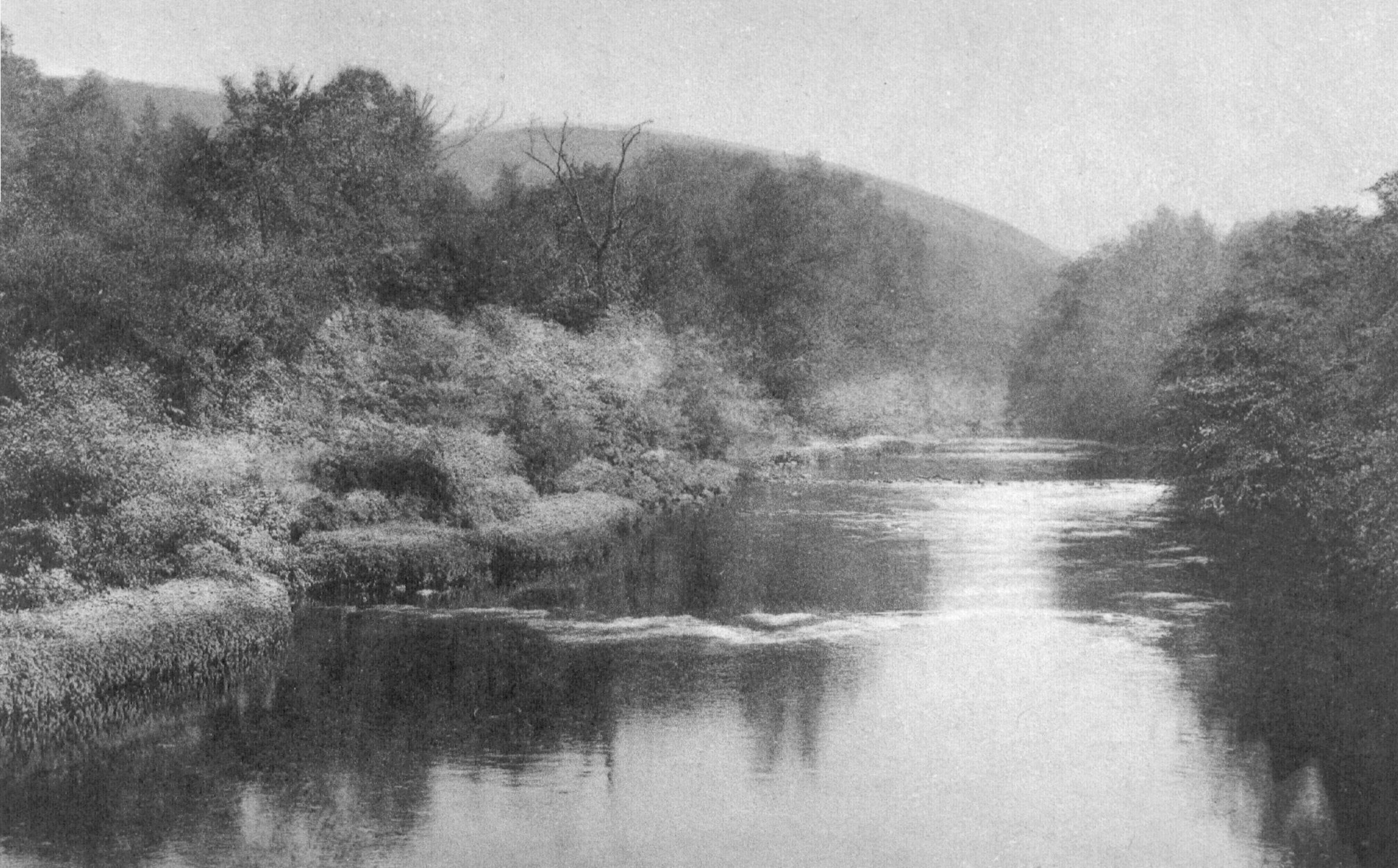 Vistas and Views – Ramapo River looking N from Ramsey Bridge